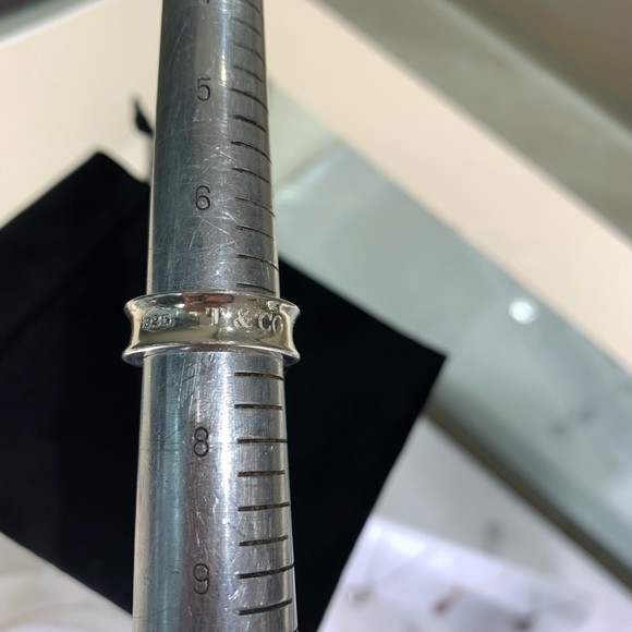 🪺Tiffany & Co. 1837 Collection Size 7 Sterling Silver Ring - Picture 9 of 12